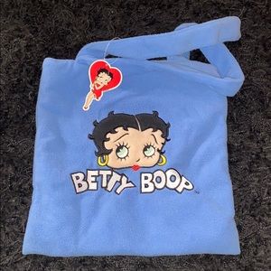 Betty Boop terry cloth bag